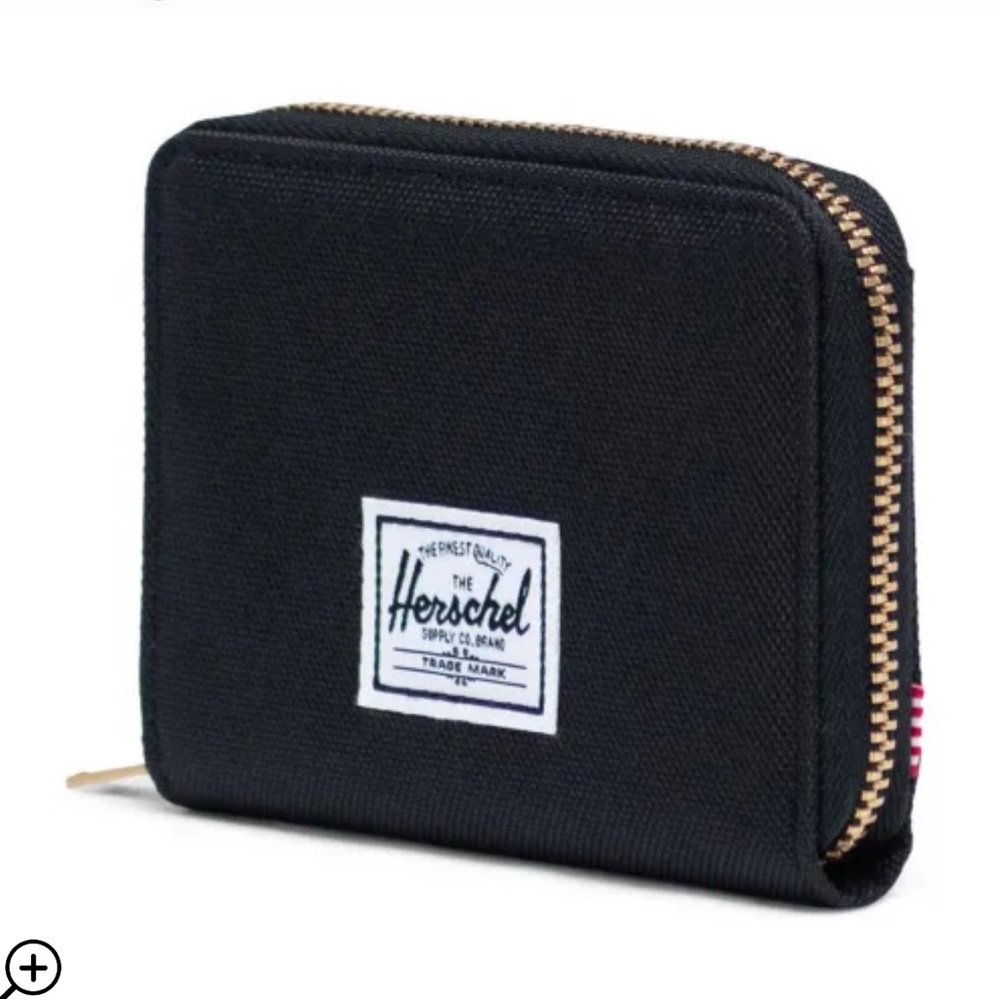 Herschel Black zip around Wallet